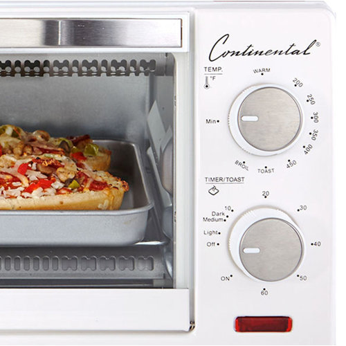 ContinentalElectric Continental Electric Toaster Oven & Reviews Wayfair